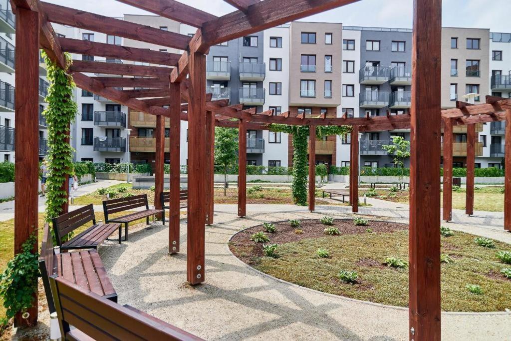 Green Terrace Centrum Apartment Breslavia Esterno foto